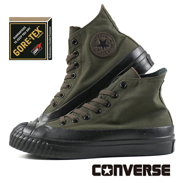 【最大2000円OFFクーポン 5月15日まで】コンバース CONVERSE ALL STAR R GORE-TEX RB HI オールスター ゴアテックス ハイ キャンバス 濃茶/黒 ブーツスニーカー 防水/透湿 メンズ カジュアル シンプル アウトドア