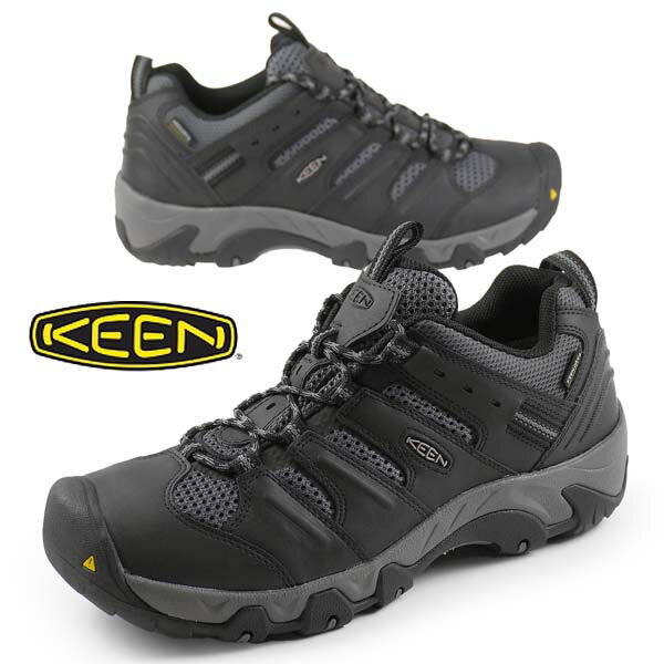 キーン KEEN KOVEN WP 1025155 コヴェン ウォータープルーフ 黒灰 防水 防滑 ハイキング トレッキング 登山靴 ウォーキング メンズ あす楽 送料無料