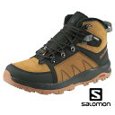 サロモン SALOMON OUTCHILL TS CSWP 473819 茶 ウィンター ハイキングブーツ 登山靴 撥水 レザー 防寒対応 メンズ アウトドア