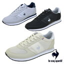 【全品ポイント5倍以上 24日20時より】【33％OFF】ルコック スポルティフ le coq sportif LE ポルテ2 QL1UJC64 AM BK GN カジュアル ランニング シューズ スニーカー メンズ スポーティ シンプル レトロ