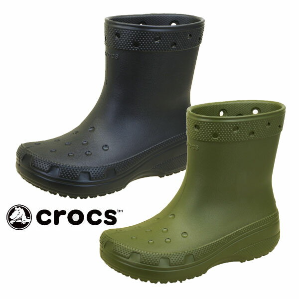 クロックス クロックス crocs CLASSIC BOOT 208363 001 309 クラシック ブーツ ガーデニング レインブーツ レディース カジュアル シンプル レインシューズ スポーティ おしゃれ アウトドア 全天候対応 あす楽 送料無料