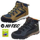 【全品ポイント5倍以上 24日20時より】ハイテック HI-TEC AORAKI TREK WP ハイキング トレッキングシューズ ミッドカット 登山靴 HT HK038 透湿 防水 抗菌防臭 メンズ アウトドア シンプル スポーティ