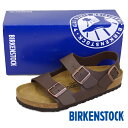 ビルケンシュトック BIRKENSTOCK Classic Milano BS 034701 ミラノ バックバンド バックストラップ サンダル 濃茶 メンズ レギュラー 送料無料 おしゃれ シンプル 日本正規品