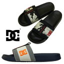 【全品ポイント5倍以上 24日20時より】ディーシーシューズ DC Shoes LYNX SLIDE DM231034 ACB NGY リンクス スライド シャワー サンダル 黒 紺 メンズ シンプル カジュアル ロゴ 迷彩柄 ミリタリー カモ