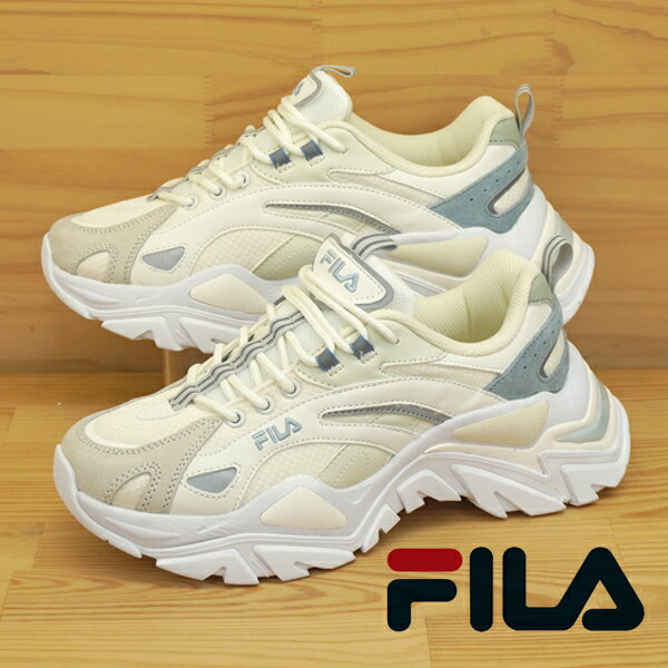 【最大2000円OFFクーポン 5月15日まで】フィラ FILA INTERATION LIGHT USS23016-101 イントレーション ライト 白灰 厚底 チャンキーソール スニーカー レディース/メンズ シンプル カジュアル ストリート