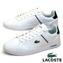  ラコステ LACOSTE EUROPA PRO TRI 123 1 SMA 白 45SMA0116-042 クラシックコートスニーカー カジュアル シンプル スポーティ クラシカル