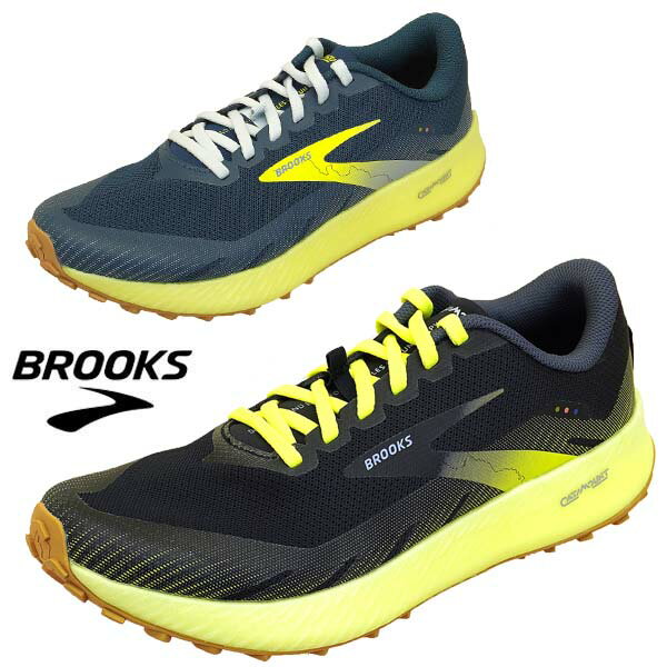 ブルックス BROOKS Catamount カタマウント BMM3523 軽量 トレイルランニング レースアップ トレッキング 黒 紺 メンズ シンプル スポーティー カジュアル アウトドア おしゃれ あす楽 送料無料