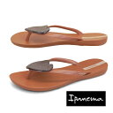 イパネマ iPANEMA MAXI FASHION II 82120-118 マキシ ファッション ハート ブラウントングサンダル ビーチサンダル レディース カジュアル シンプル かわいい おしゃれ エレガント あす楽