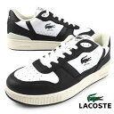 【お買い物マラソン最大500円OFF券】ラコステ LACOSTE T-CLIP SET 224 6 SMA 48SMA0042-147 白黒 コートスニーカー テニス スポーティ レトロ メンズ 送料無料 正規品