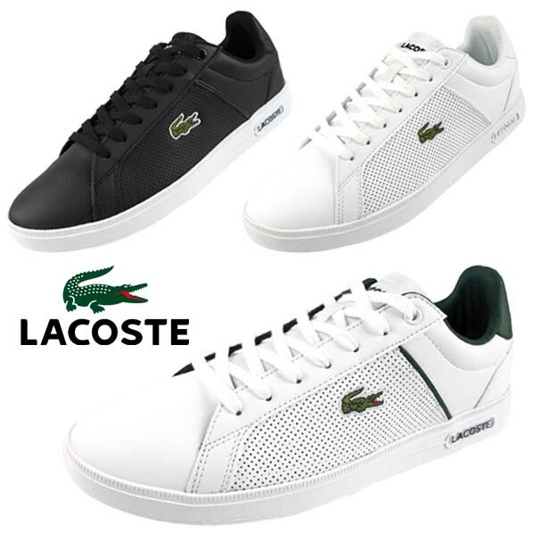 ラコステ LACOSTE LITE BASE 224 1 SMA 48SMA0113 1R5 21G 312 クラシック コート スニーカー パンチングアッパー...