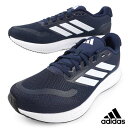 【マラソン最大2000円OFF券_9日20時〜】アディダス adidas RUNFALCON 5 M IE8809 ランファルコン 濃紺/白 ランニングシューズ...