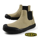 【30%OFF】 キーン KEEN ELENA CHELSEA 1029400 エレナ チェルシー サファリ/黒 サイドゴアブーツ スリッポン ステップイン レ...