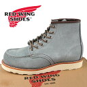 〔スエードクリーナープレゼント〕新色 レッドウィング RED WING 6-inch Classic Moc 8800 ダスティブルー 6インチ クラシックモッ...