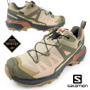 サロモン SALOMON X ULTRA 360 GTX W 477420 Safari / Hazelnut / Sierra ハイキング 登山靴 ゴアテック...