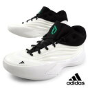 【お買い物マラソン最大500円OFF券】アディダス adidas Dame X JP6089 デイム X 白 バスケットボール ミッドカット バッシュ シグネチャーモデル スポーティー カジュアル メンズ 送料無料