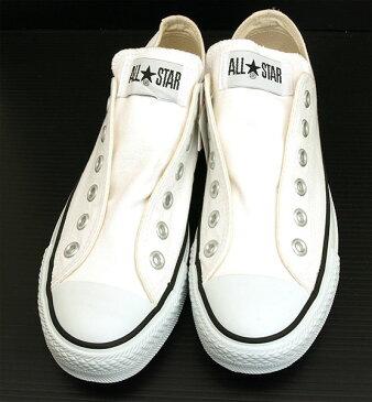 コンバース Converse ALL STAR SLIP 3 OX スリップ 白 オールスター 紐なし C239 ホワイト レディース/メンズ