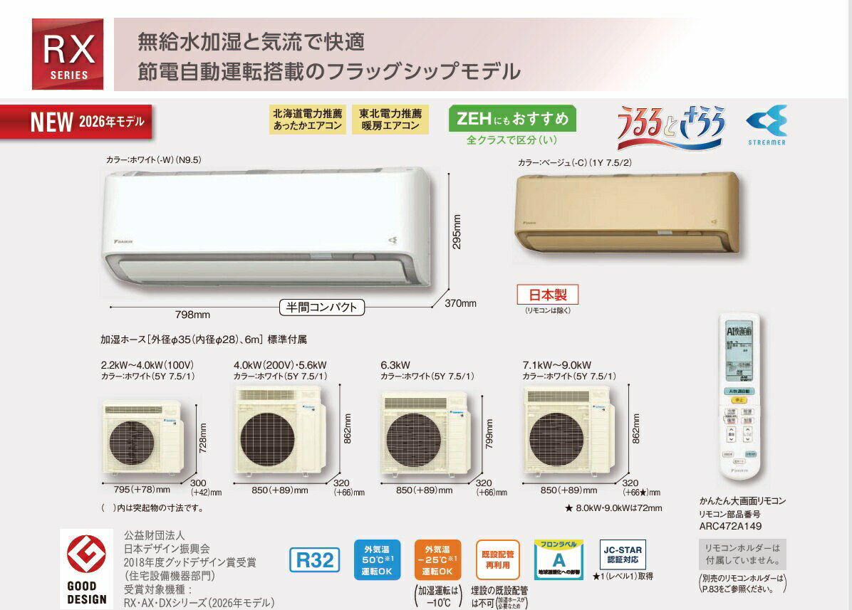 【2026年モデルS716ATRP-W(AN7...の紹介画像2