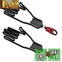 Athvcht ゴルフグローブ ハンガー 2個セット グローブハンガー キャディーバッグ 取付 ホルダー 手袋 ハンガー 乾燥 型崩れ防止 男女兼用 2個セット (レッド)