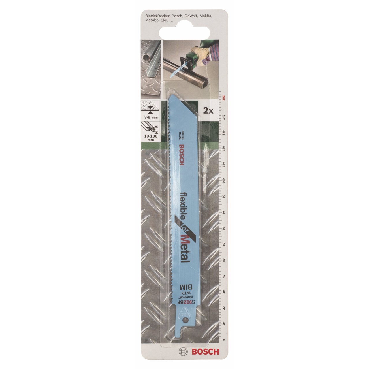 BOSCH(ボッシュ) 金属用セーバーソーブレード2本組 S922BF/2G