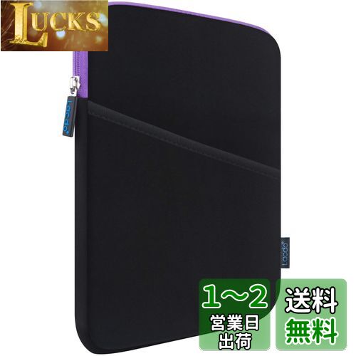 Lacdo タブレット スリーブ ケース 11インチiPad Pro M4 / 11インチiPad Air M2 / 10.9インチiPad / 10.2インチiPad / 10.9インチiPad Air / 10.5インチiPad Pro Air、11インチ三星 Galaxy Tab A9+バッグ、 フィットマジックキーボード、紫