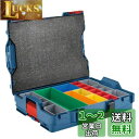 Bosch Professional(ボッシュ) L-BOXX(エルボックス) ボックスSパーツ入れ2付き L-BOXX102S2N マルチカラー
