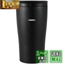 HARIO(ハリオ) タンブラー ブラック 300ml HARIO フタ付き保温タンブラー ステンレス プレゼント ギフト 贈り物 STF-300-B