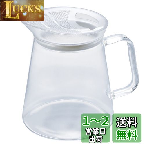HARIO(ハリオ) フタなしティーポット クリア シンプル 450ml FNC-45-T