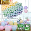 Lausatek 風船 マカロンバルーン 10インチ アソート風船 100個セット ラテックスバルーン パーティー お誕生日会 結婚式 二次会 飾り付け (丸型)
