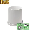 Ekirlin 植木鉢 陶器鉢 白 おしゃれ 受け皿付き 底穴あり 15.7cm 6号 ?色 観葉植物 鉢 プランター 鉢植え 北欧 室内 部屋 インテリア