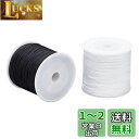 PH PandaHall ナイロン紐 線径0.8mmx100m巻 ナイロンロープ 2色 ナイロン糸 編み紐 細紐 手芸 細い 紐 ビーズコード 光沢 紐アクセサ...