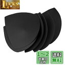 RICISUNG バストパッド 取り外し可能 三角形スポンジ胸パッド 快適な 授乳ブラ ドスポーツブラ水着 3ペア 6枚 ブラック