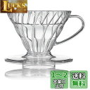 HARIO(ハリオ) V60 透過ドリッパー 01 クリア 1~2杯用 コーヒー ハンドドリップ 日本製 VDR-01-T