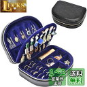 ProCase 小さなジュエリーボックス 半円形 小型宝石箱 旅行・出張用 女性 アクセサリ ジュエリー収納 グロッシーブラック