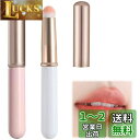 ADOFUN リップブラシ 丸頭 コンシーラーブラシ【2入り】 口紅ブラシ コンシーラー ブラシ 蓋付き 丸頭 メイクブラシ 旅行用 多機能 携帯用 柔らかく ...