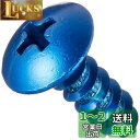 キタコ(KITACO) アルミタッピングビス(M5×16mm/8ヶ) 汎用 ブルー 0900-056-08007