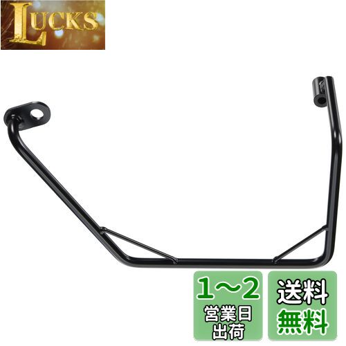 キジマ (kijima)バイク バイクパーツ バッグサポート ブラック 左側用 '18~ カブ50 カブ110 HONDA 210-4912