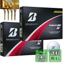 ゴルフボール TOUR B X XS 2024年 モデル 2ダース おまけ付き (X_パール_2ダース)