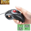 サンワダイレクト ごろ寝マウス 指輪マウス トラックボール 両利き対応 ケーブル1.9m カウント切替 400-MA083
