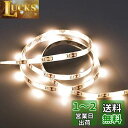 エルパ (ELPA) LEDテープライト 照明 300lm 約2.5m(テープライト部 1.5m) USB式 ELT-USB150W