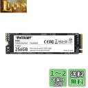 Patriot Memory P300 256GB M.2 SSD 2280 NVMe PCIe Gen 3x4 内蔵型SSD P300P256GM28