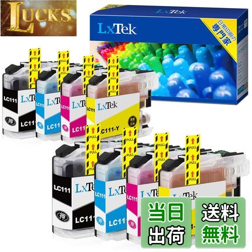 LUCKS㤨̵֡LxTek LC111-4PK ߴ󥯥ȥå ֥饶(Brother LC111  4å*2(8 //ɽ/ DCP-J552N DCP-J557N DCP-J952N DCP-J957N MFC-J727DפβǤʤ2,898ߤˤʤޤ