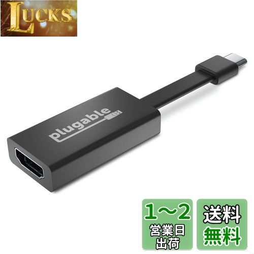 Plugable USB-C - HDMI Ѵץ 4K30Hz, Thunderbolt 3 бƥࡢMacBook Pro...