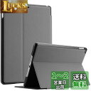 ProCase iPad 9世代 ケース 耐衝撃 縦と横にスタンド ハードカバー 対応端末: iPad 10.2" 第9世代 2021/ 第8世代 2020/ 第7世代 2019 - グレー