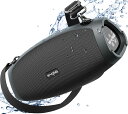 W-KING 120W MAX 70W RMS Bluetoothスピーカー 重低音、IPX6防水ポータブルワイヤレスアウトドアスピーカー、パワーバンク、DSP、クリスタルクリアオーディオ、2台ペアリング、EQ、TFカード、AUXパーティー、ホーム、キャンプ用(X10)