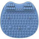 HYILUFEI 足ツボマット 足マッサージパッド 指圧ボード 足裏マッサージ フットマッサージャーマット 足踏みマット 足用指圧マット 家庭用 人間工学 足ツボ マット 足つぼ 指圧マット 運動 マッサージ 足のリラックス 折りたたみ コンパクト (青, ドラムタイプ)(2)