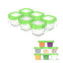 Liroyal 離乳食 保存容器 小分け 保存 6セット ケース パック わけわけフリージング 作り置き ブロックトレー 容器