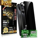 Boiyiklonn iPhone 15 Pro ガラスフィルム 覗き見防止 iPhone 15 プロ フィルム のぞき見防止 【プライバシー保護/ガイド枠付き...