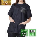 Umora 半袖 ペット 美容師 スモック 作業服 エプロン グルーミング 作業着 帯電防止 防水 ペット 犬 猫 ペットショップ用 ペット ヘアカット 服 ポケット2つ付き(トイプードル L)