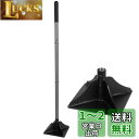 Walensee スチール製 タンパー 122cmハンドル付き 転圧 タンパー ゴム製グリップ付き アスファルトタンパー 20cmx20cm 四角ランマ 省力化 オールスチール 高耐久 理想的なツール 地面の平準化 舗装 材の取り付け ブラックトップの修復