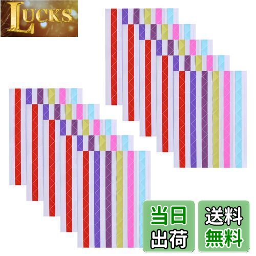 【送料無料】Doyime 写真 コーナー 貼る シール 10枚セット 三角 コーナーシール 自己粘着 DIY写真集 ..